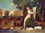 Dosso Dossi Circe and her Lovers in a Landscape oil